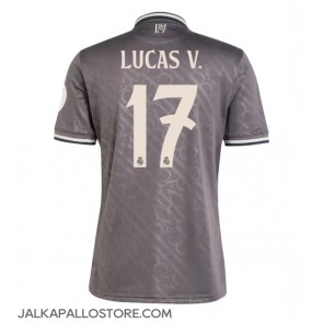 Real Madrid Lucas Vazquez #17 Kolmaspaita 2024-25 Lyhythihainen